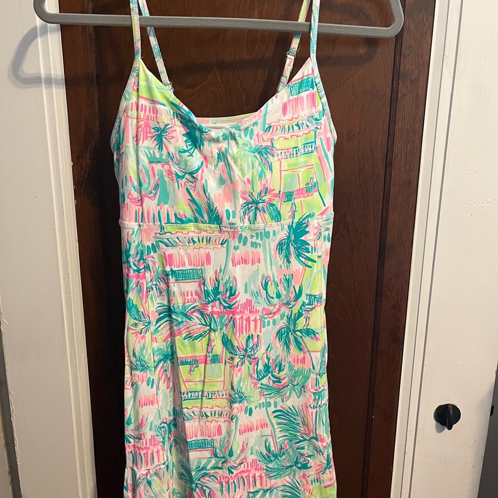 Lilly Pulitzer Luxletic Tropical Dress